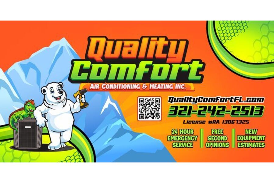 Quality Comfort Air Conditioning And Heating Inc. Banner 